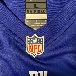 NFL NY Giants Jersey. Size L.  New without tags.